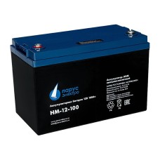 HM-12-100. Аккумулятор герметичный свинцово-кислотный. Связь инжиниринг